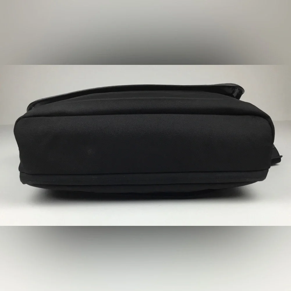 TUMI Alpha 2 Expandable Messenger Bag Black Ballistic Nylon